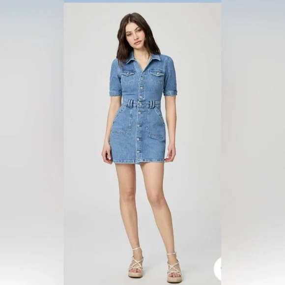 PAIGE Mayslie denim dress